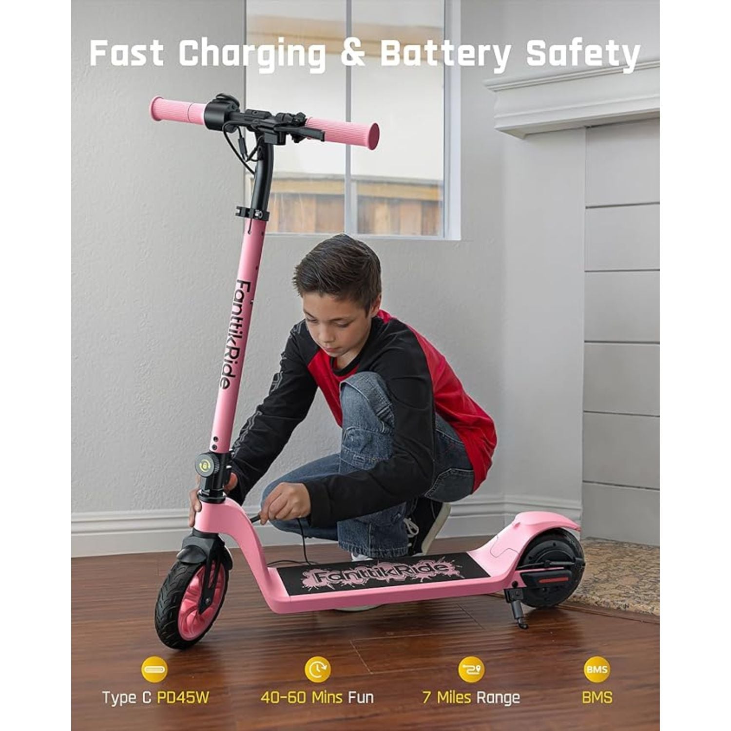 FanttikRide T10 Electric Scooter for Kids
