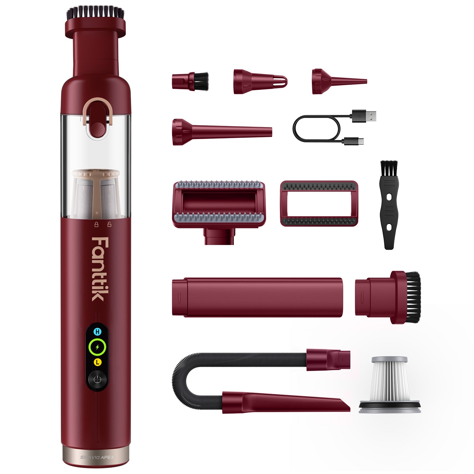 Fanttik Slim V10 Apex Cordless Car Vacuum