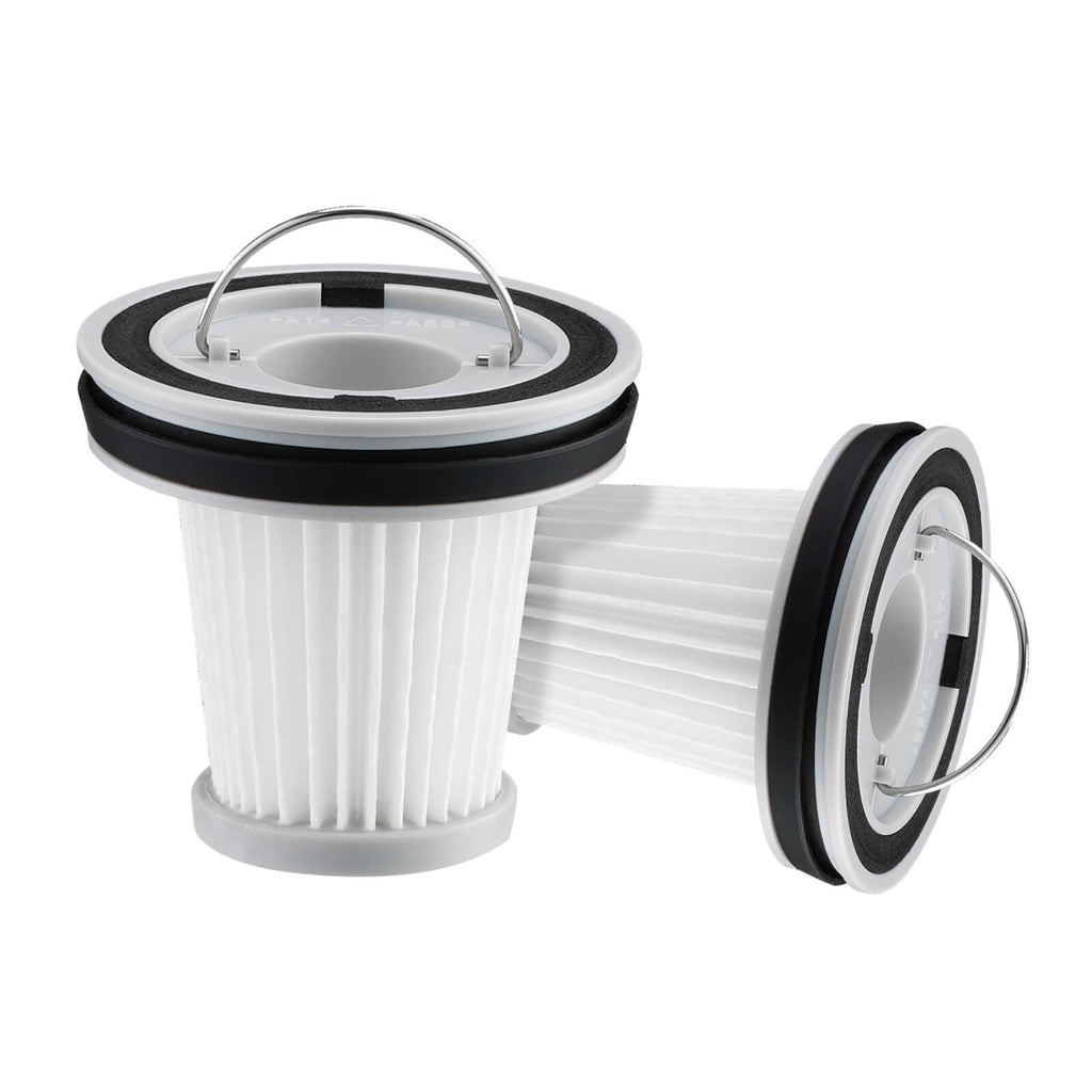 Fanttik 2-Pack Replacement HEPA Filter for V8 Mate/X10 Mix Car Vacuum