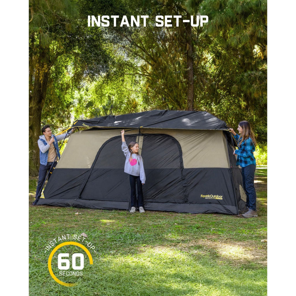 FanttikOutdoor Zeta C10 Pro Max 10 Person Camping Tent