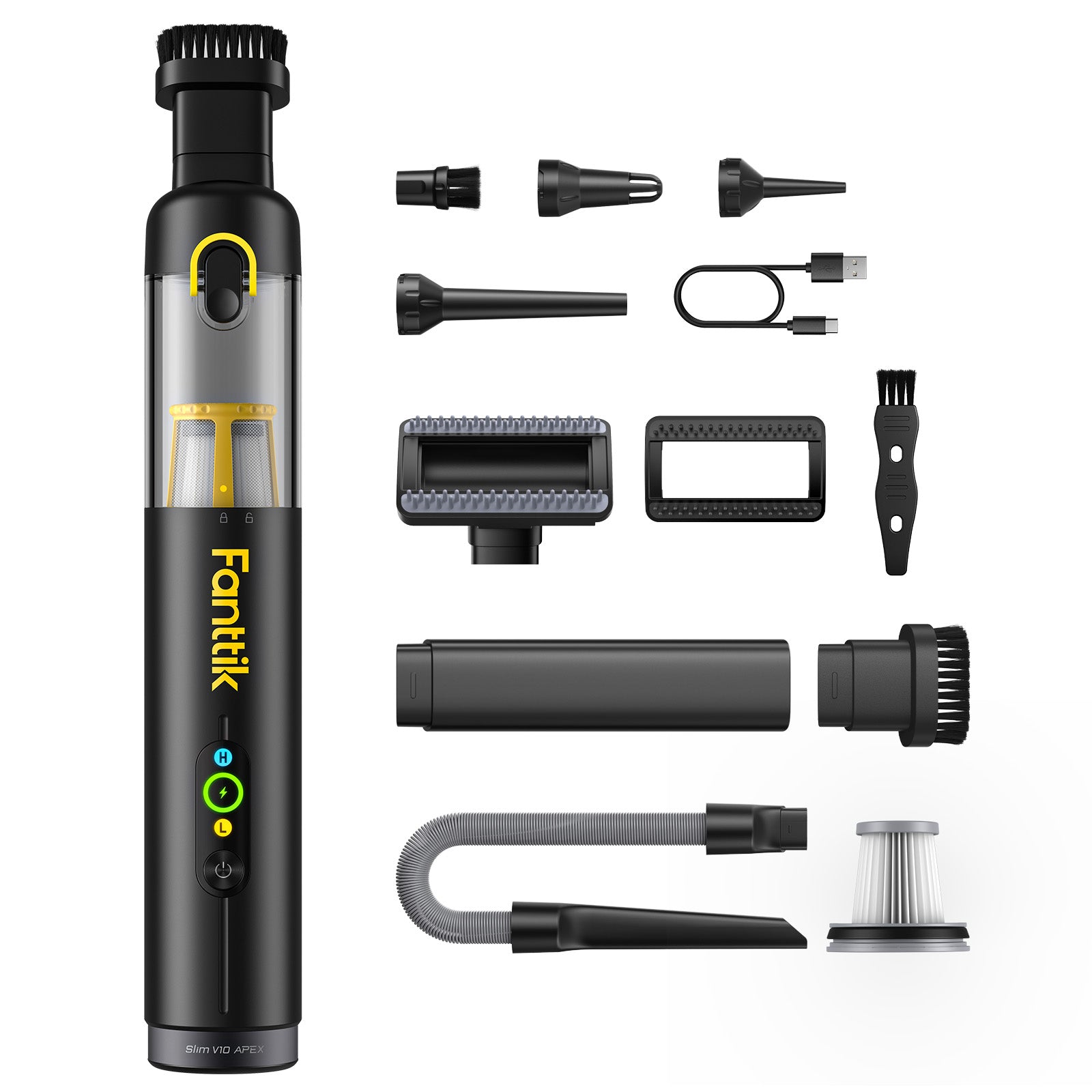 Fanttik Slim V10 Apex Cordless Car Vacuum