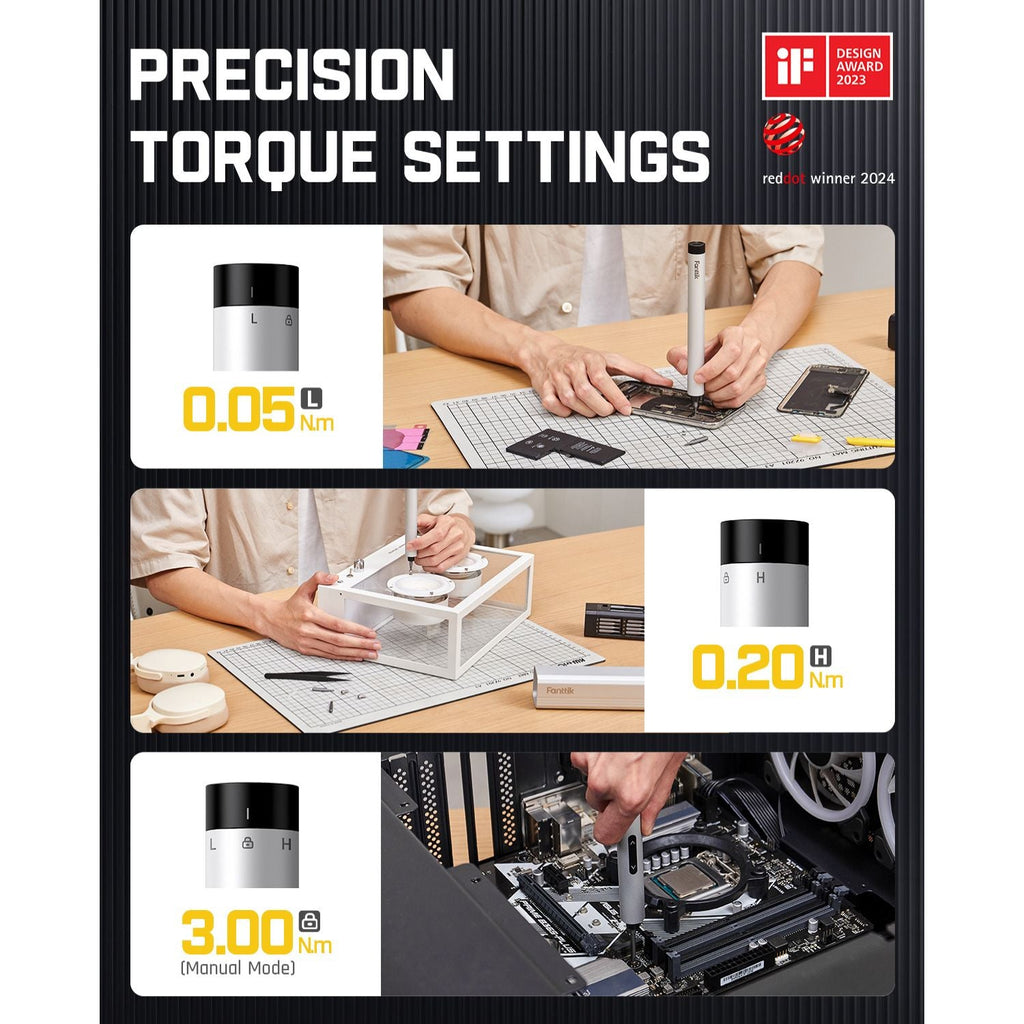 Fanttik E1 MAX Precision Electric Screwdriver