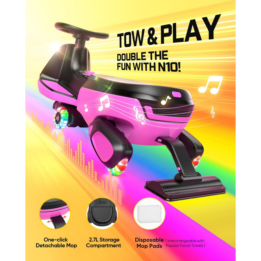 FanttikRide N10 Classic 6V Electric Wiggle Car with Pedal