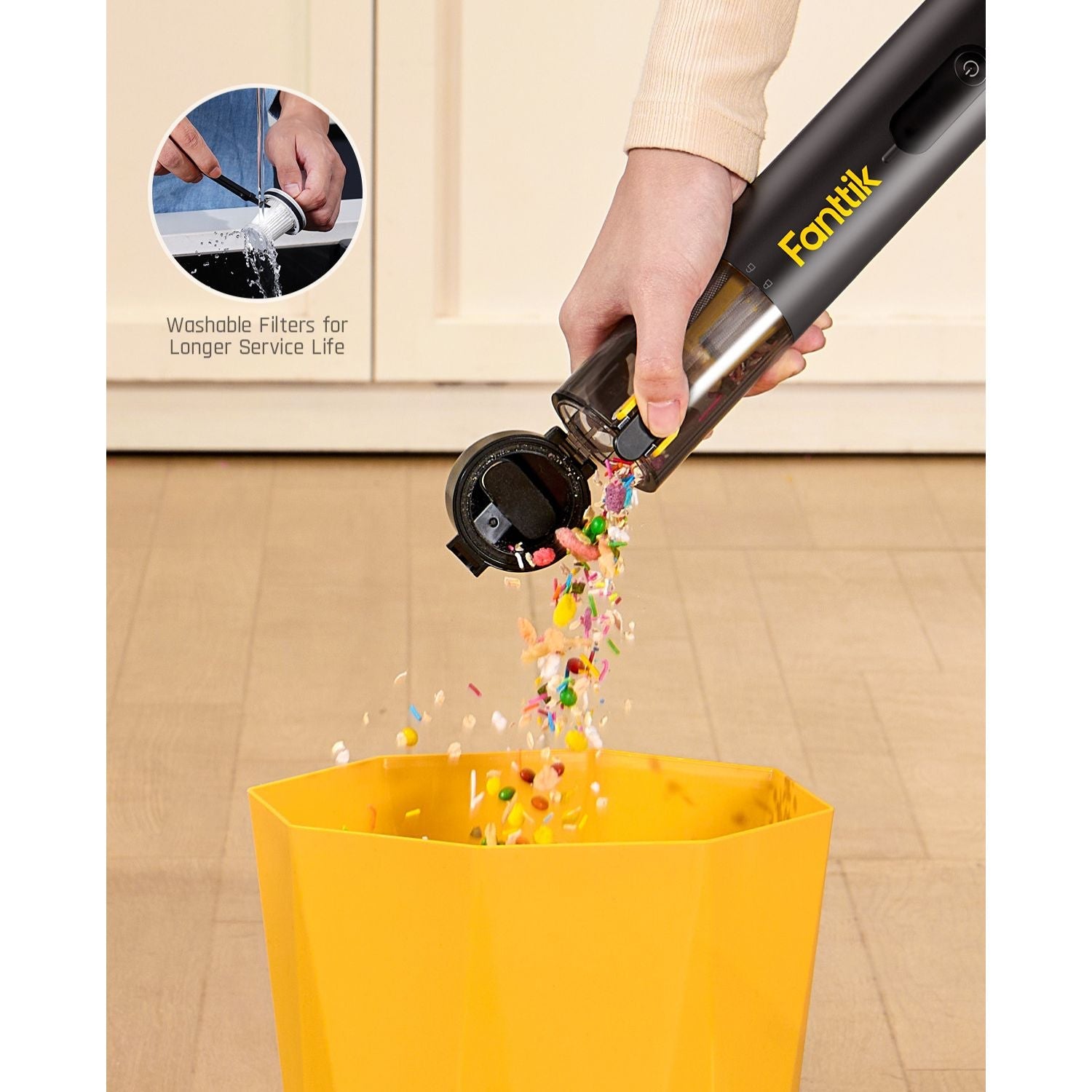 Fanttik Slim V10 Apex Cordless Car Vacuum