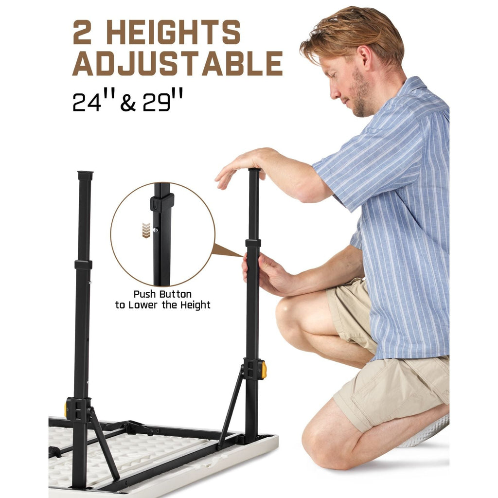 FanttikOutdoor Zeta S4 Pro 34" Square Folding Table