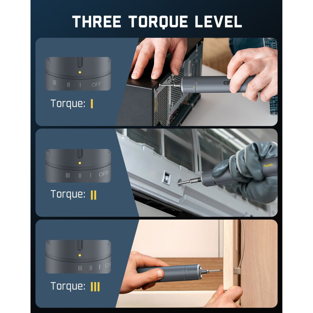 Fanttik V8 Apex Car Vacuum and S1 Pro Cordless Electric Screwdriver