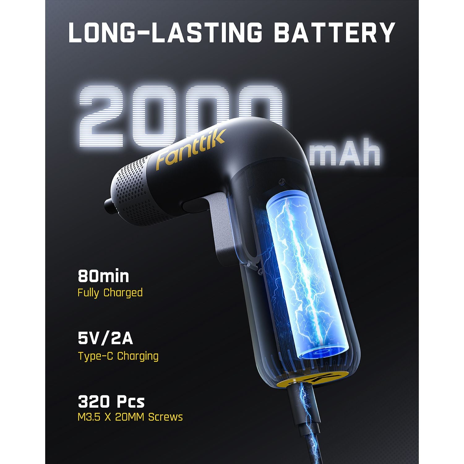 Fanttik L2 Pro Cordless Electric Screwdriver