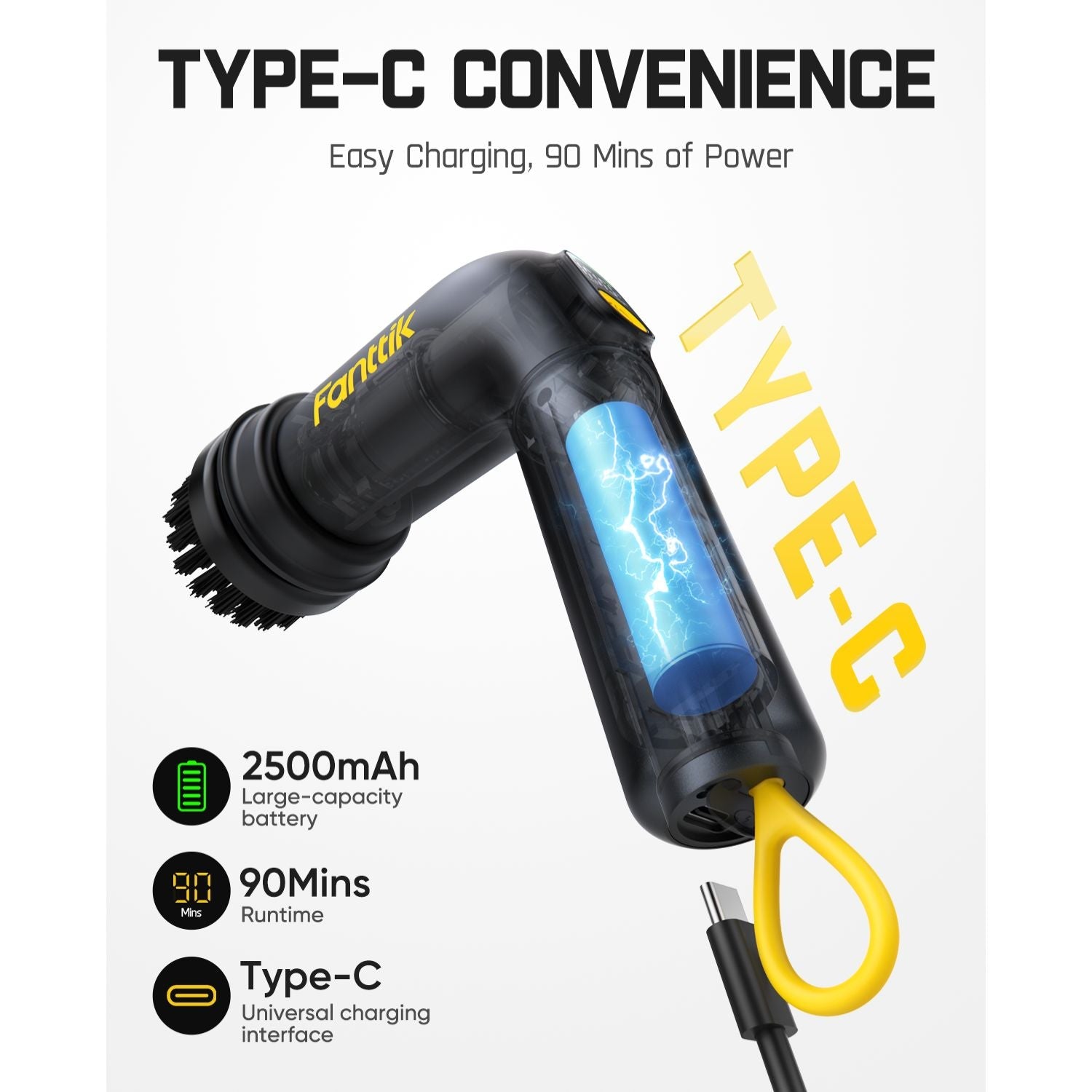 Fanttik G9 Handy Electric Spin Scrubber