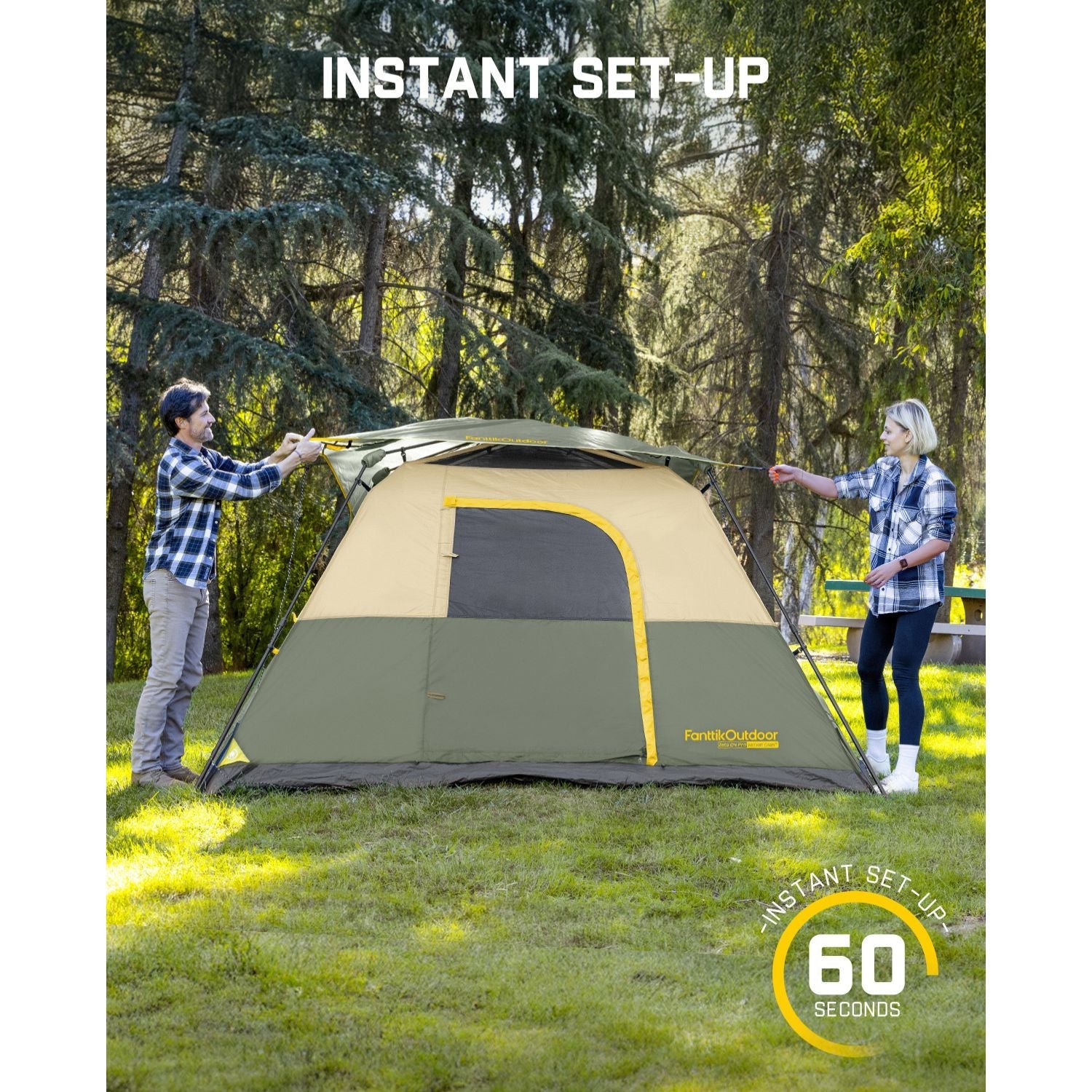 FanttikOutdoor Zeta C4 Pro Camping Tent