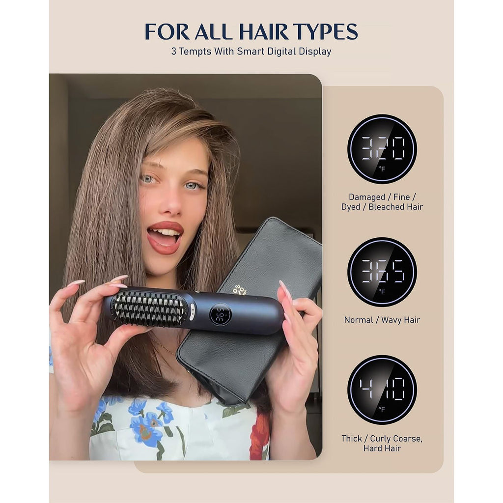 FanttikSolo I10 Apex Hair Straightener Brush