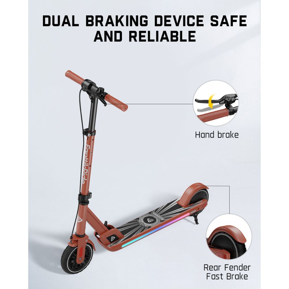 FanttikRide T9 Apex Electric Scooter for Teens Antique Red