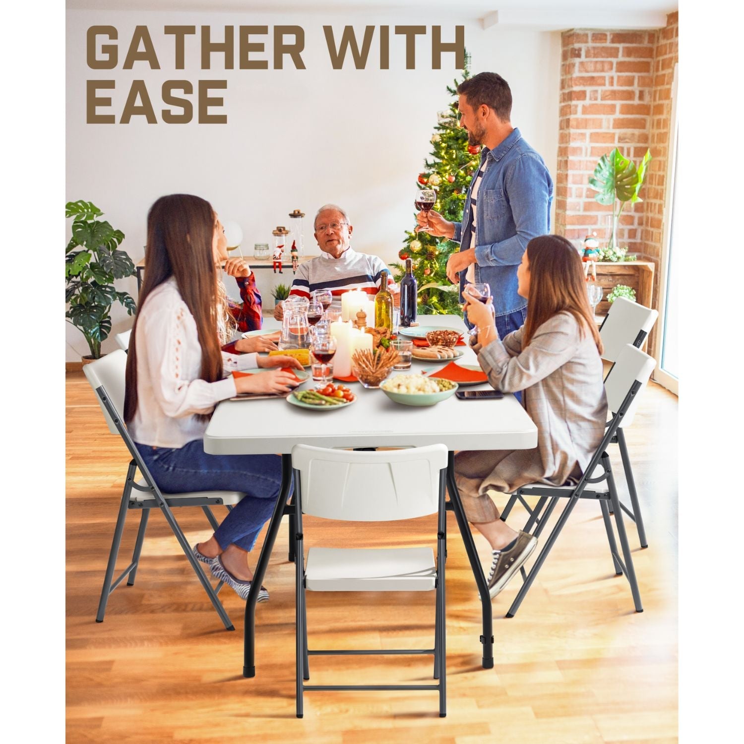 FanttikOutdoor Zeta H8 Lite Folding Chair (4-Pack)