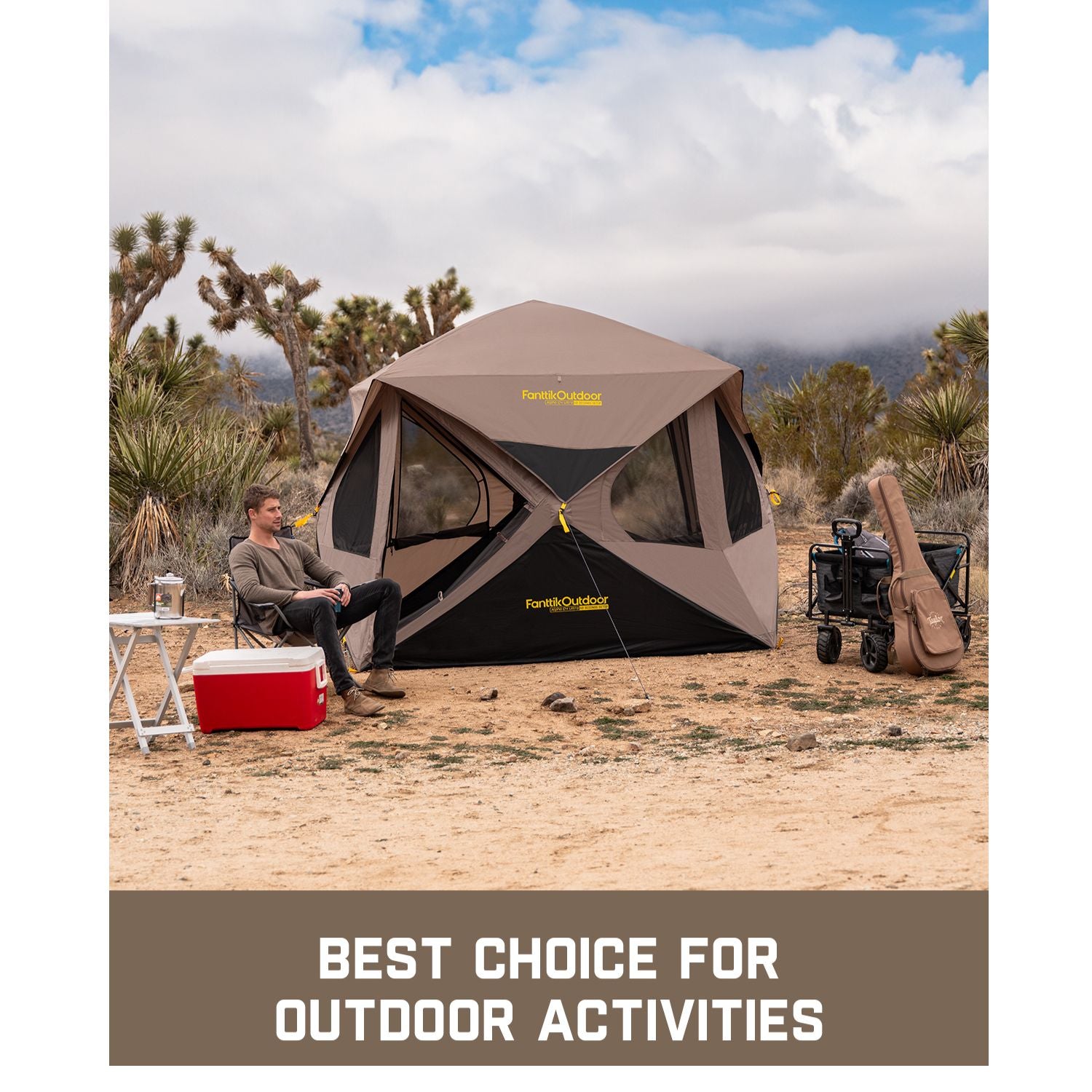 FanttikOutdoor Alpha C4 Ultra Instant Cabin Tent