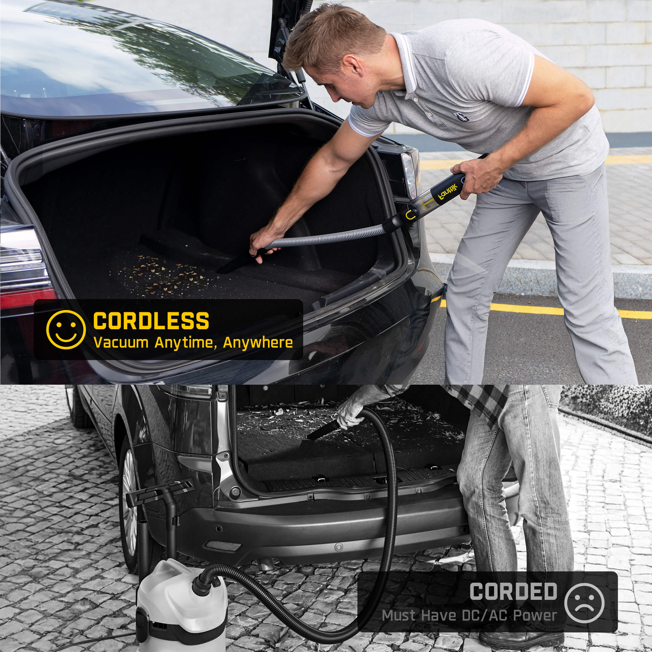 Fanttik Slim V8 Pro 120W Cordless Car Vacuum