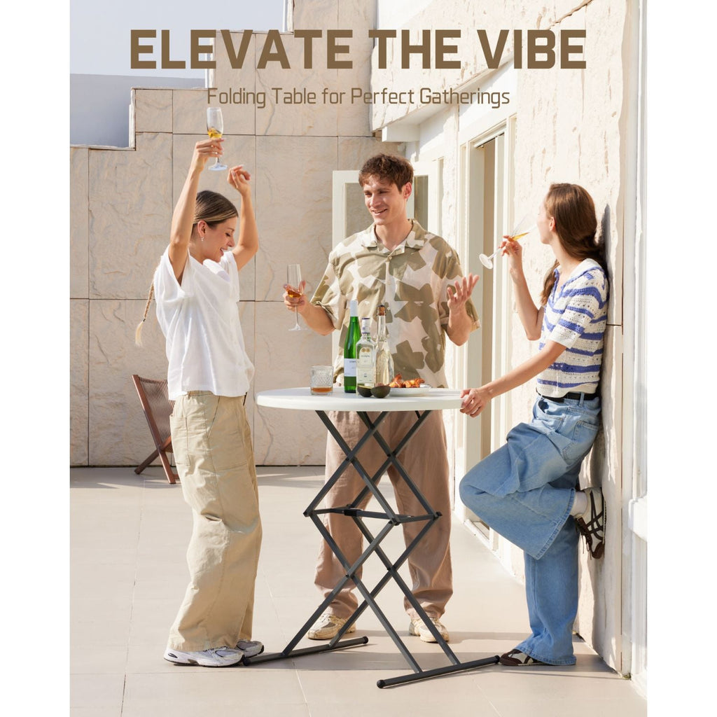 FanttikOutdoor Zeta O3 Pro 32" Folding Table (2-Pack)