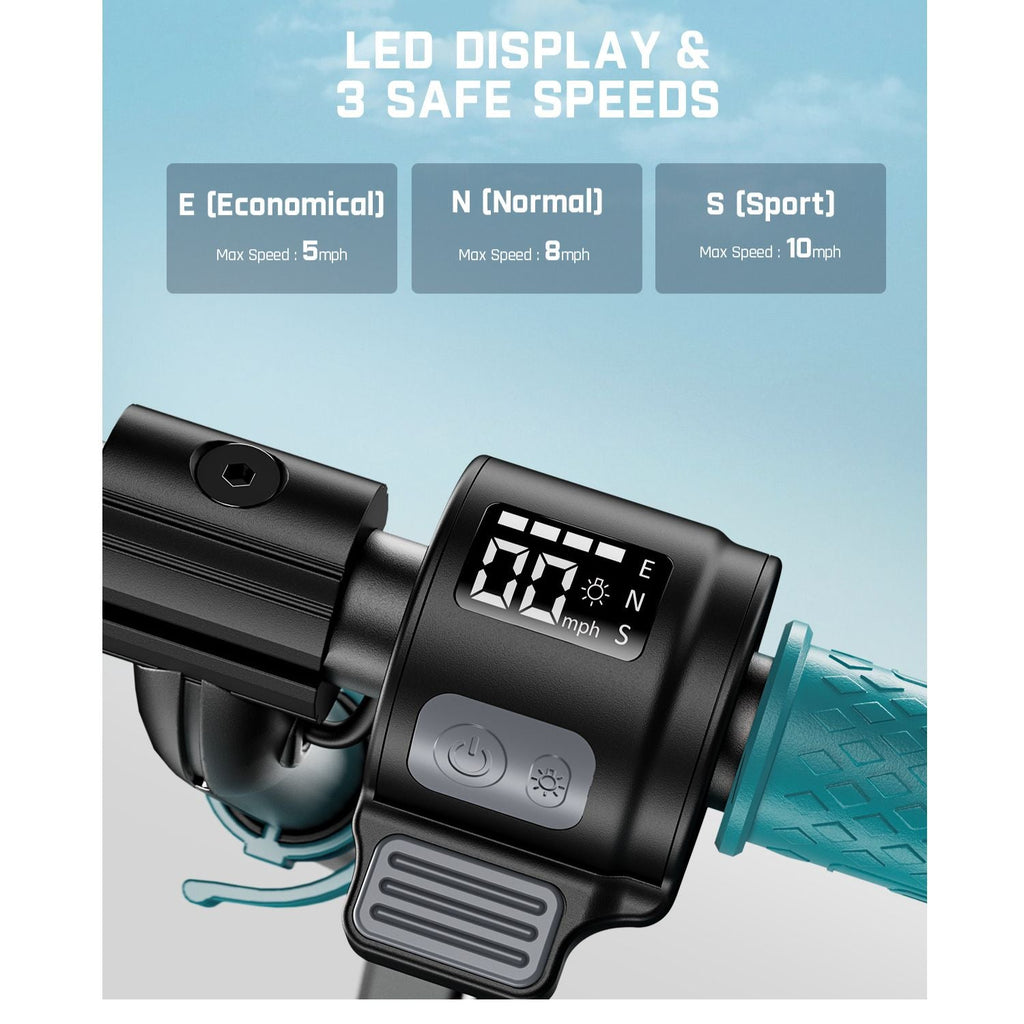 FanttikRide C9 Apex Electric Scooter for Kids Blue