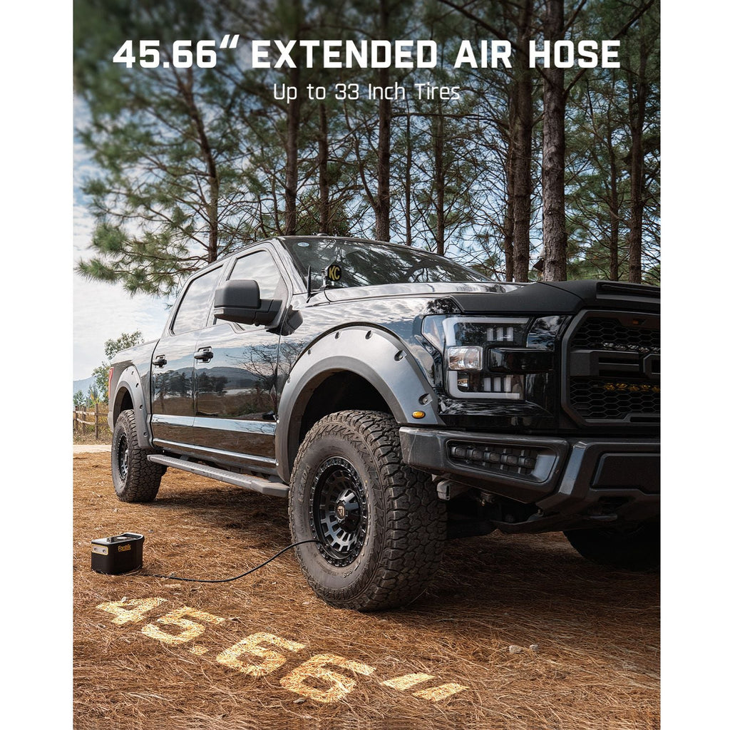 Fanttik X9 Ultra Tire Inflator and V10 Apex Foldable Car Vacuum