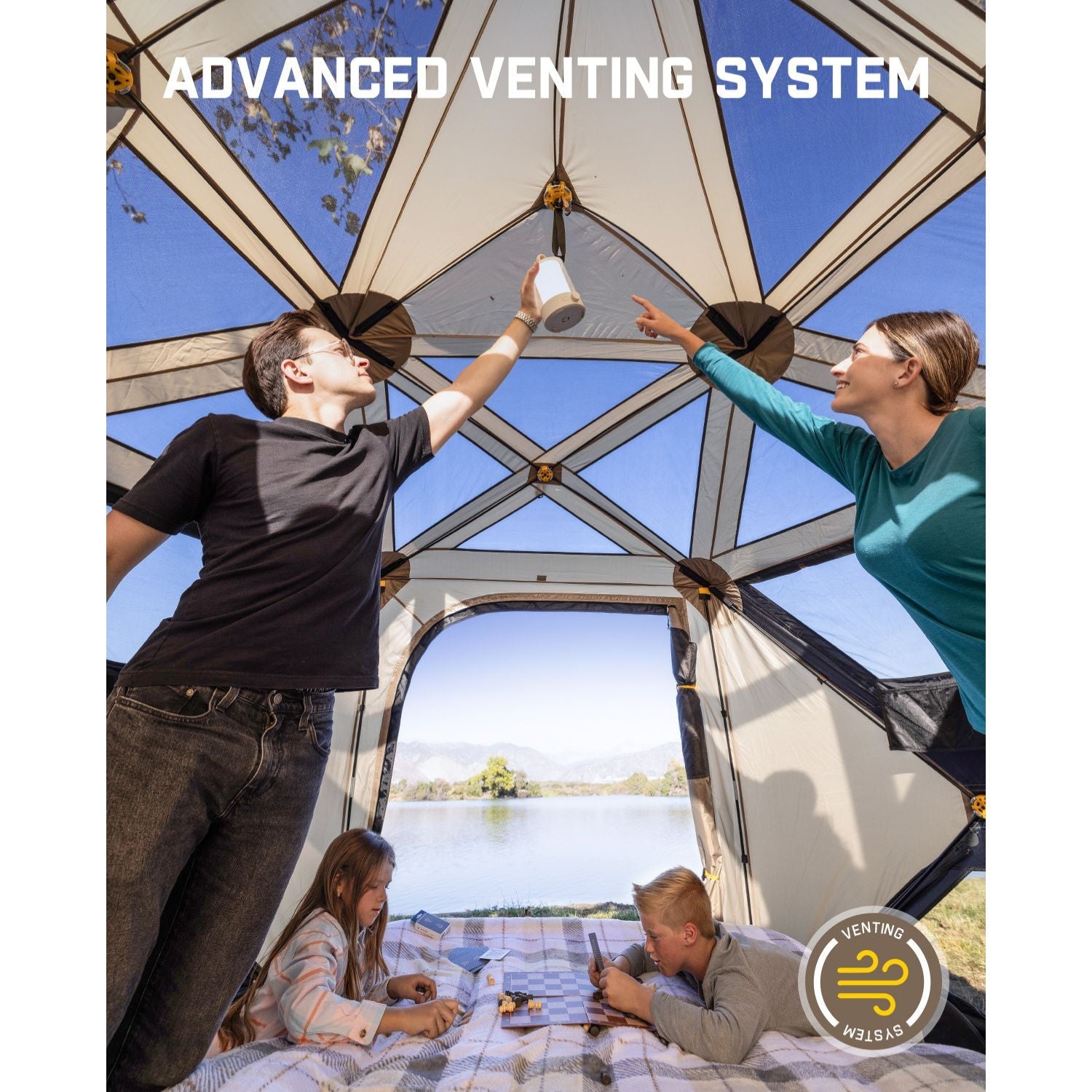 FanttikOutdoor Alpha C6 Ultra Instant Cabin Tent