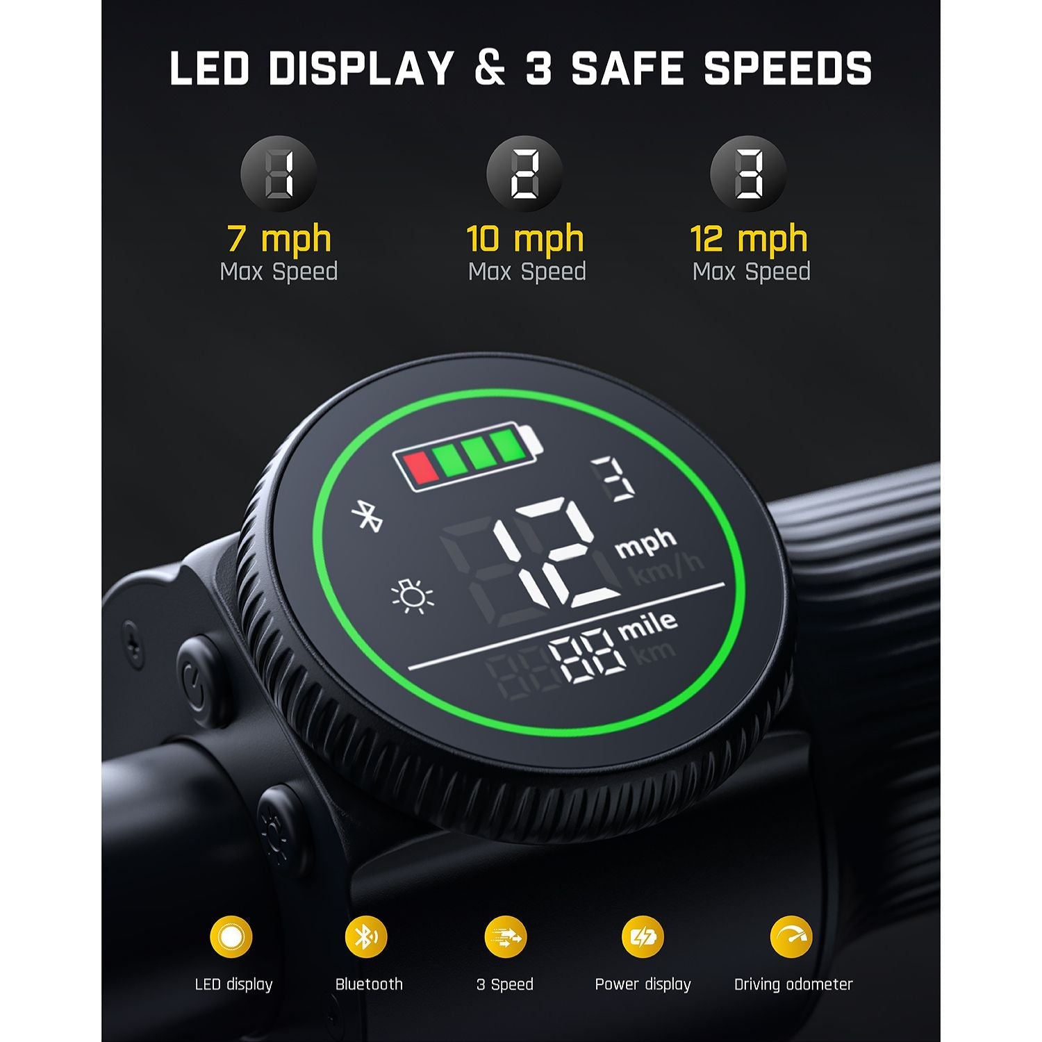 FanttikRide T10 Apex Electric Scooter for Kids