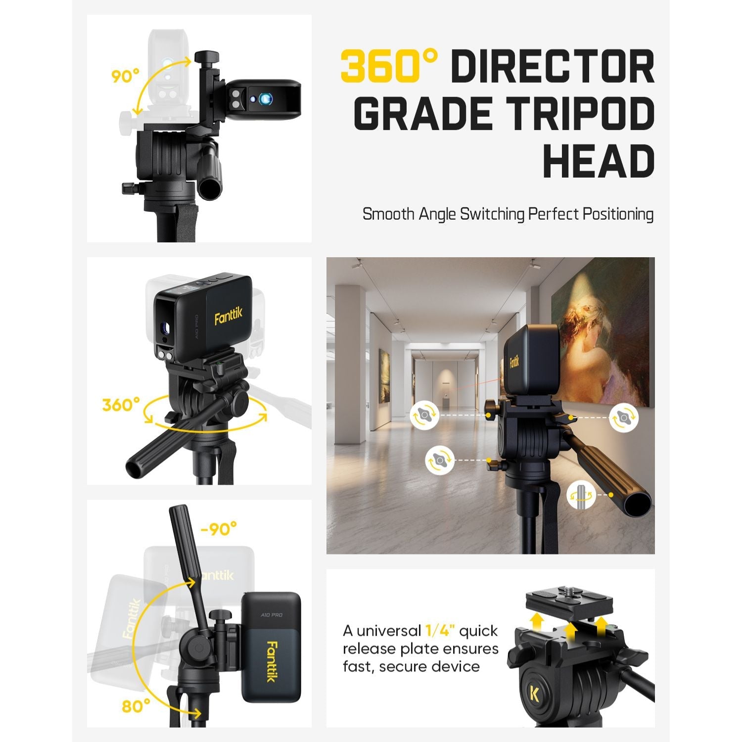 Fanttik DT10 Pro Laser Level Tripod