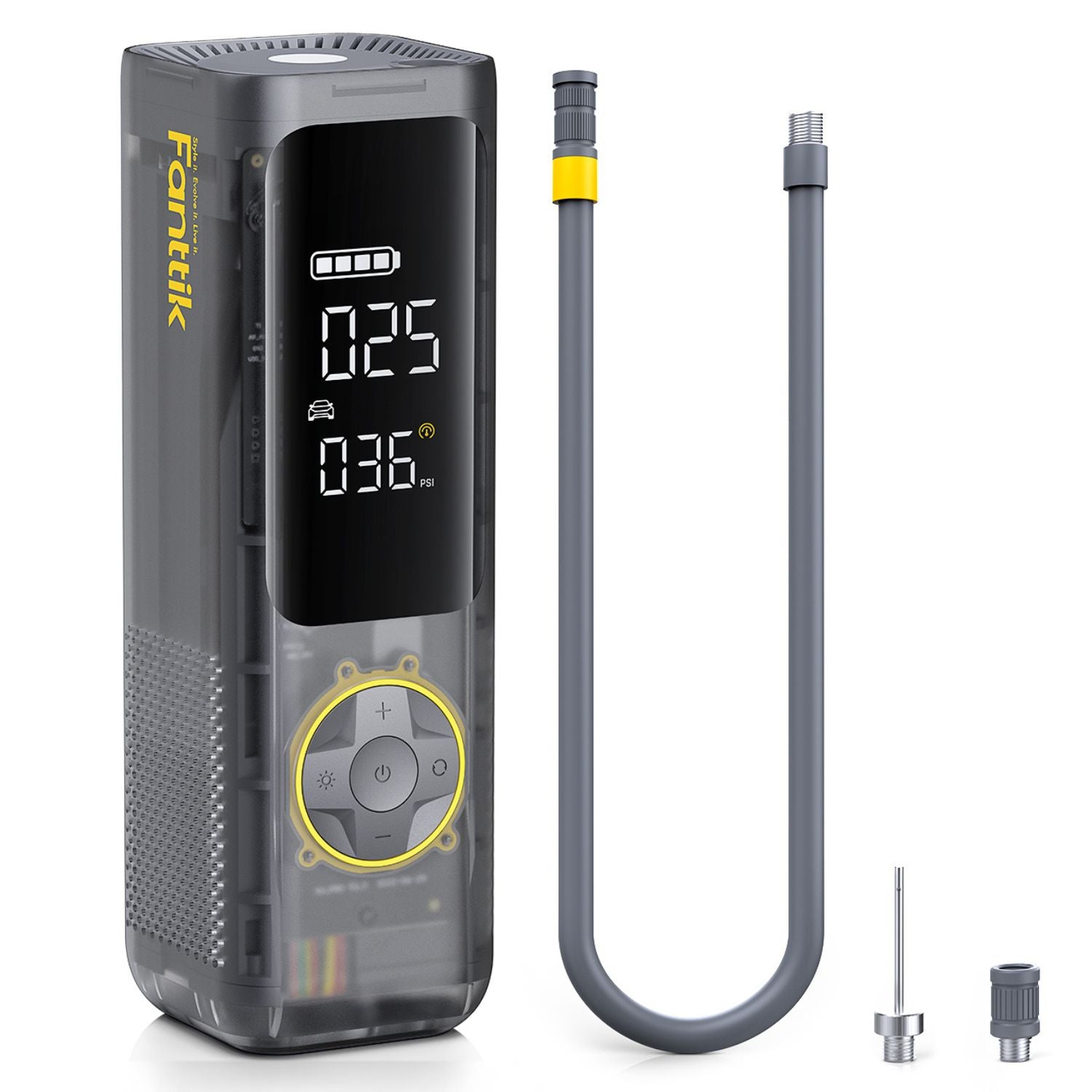 Fanttik X8 APEX® Tire Inflator Mechanical Gray