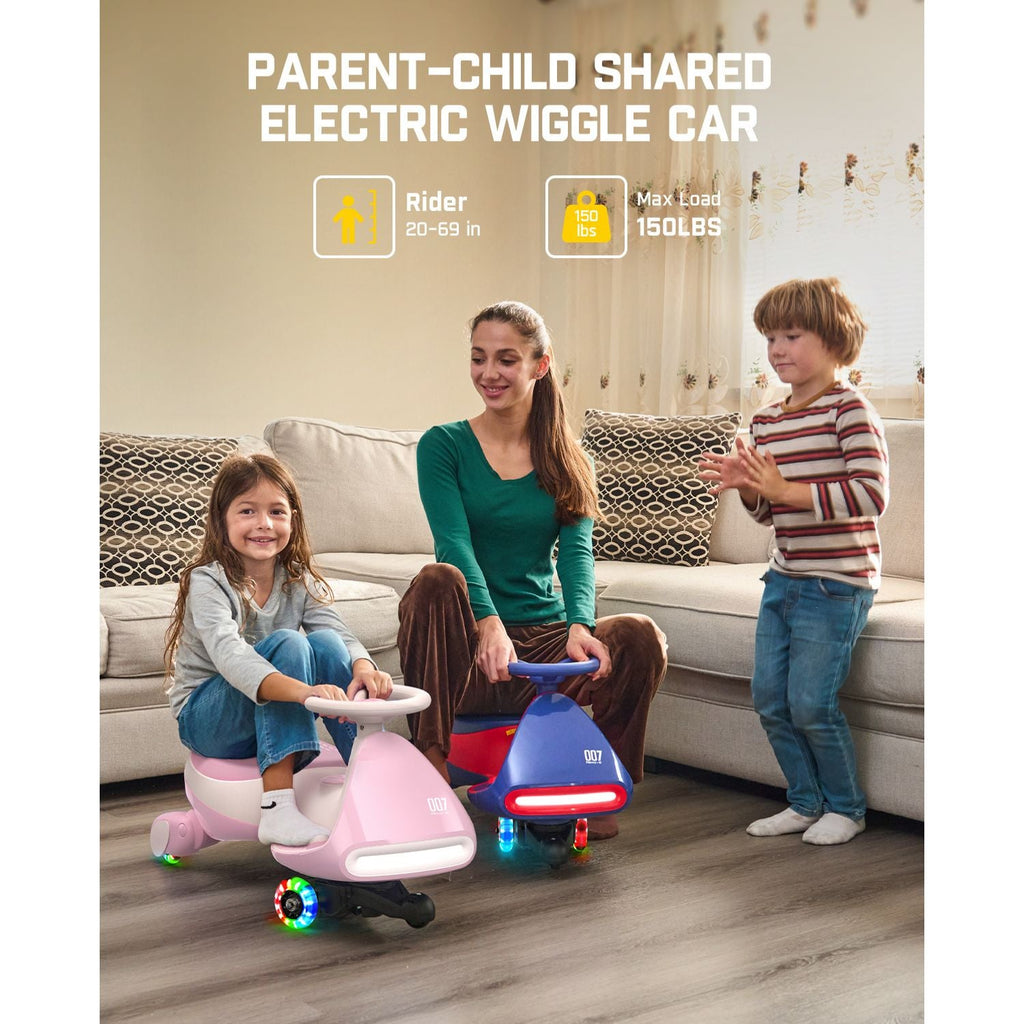 FanttikRide N7 Pro 12V Electric Wiggle Car with Pedal