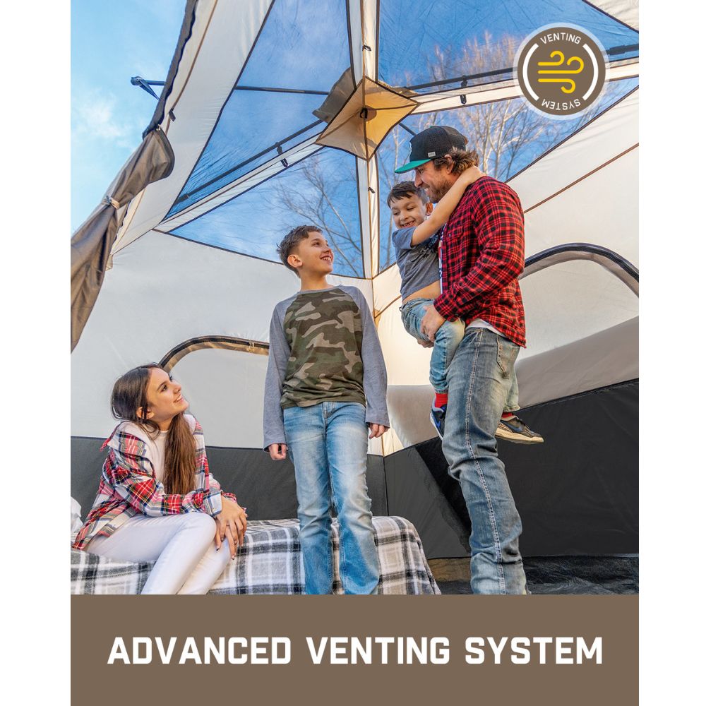 FanttikOutdoor Zeta C8 Pro 8 Person Camping Tent