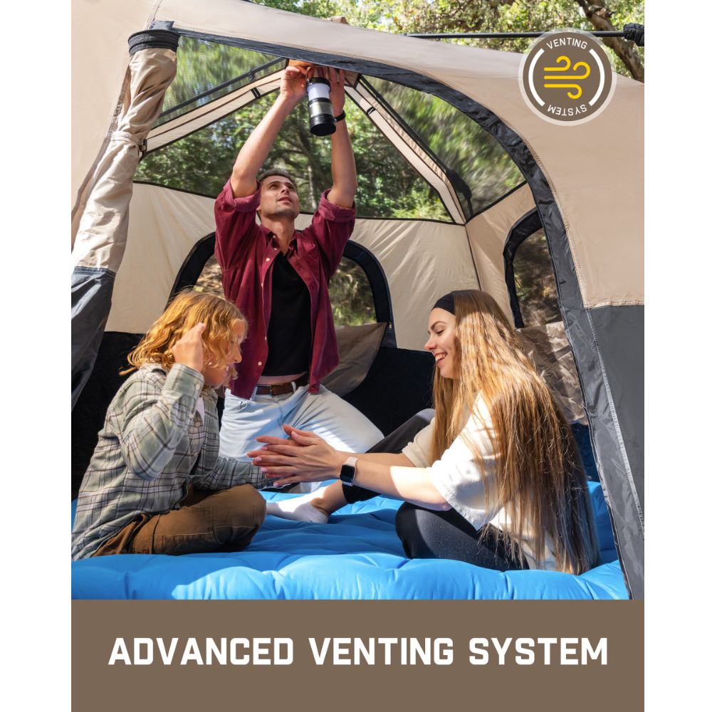 FanttikOutdoor Zeta C6 Pro 6 Person Camping Tent