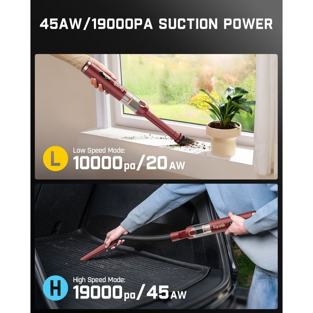 Fanttik Slim V10 Apex Cordless Car Vacuum