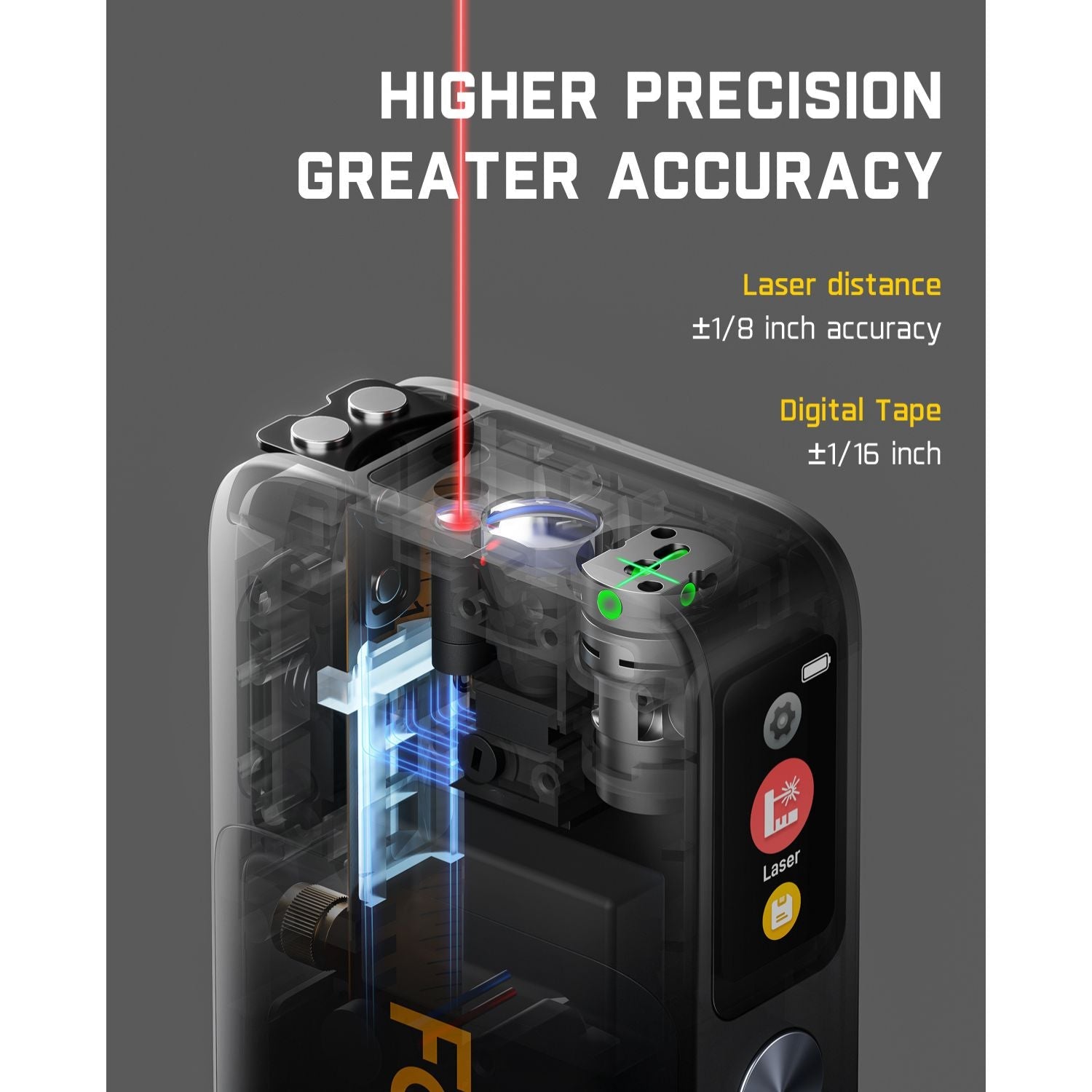 Fanttik A10 Apex 3-in-1 Laser Distance Meter