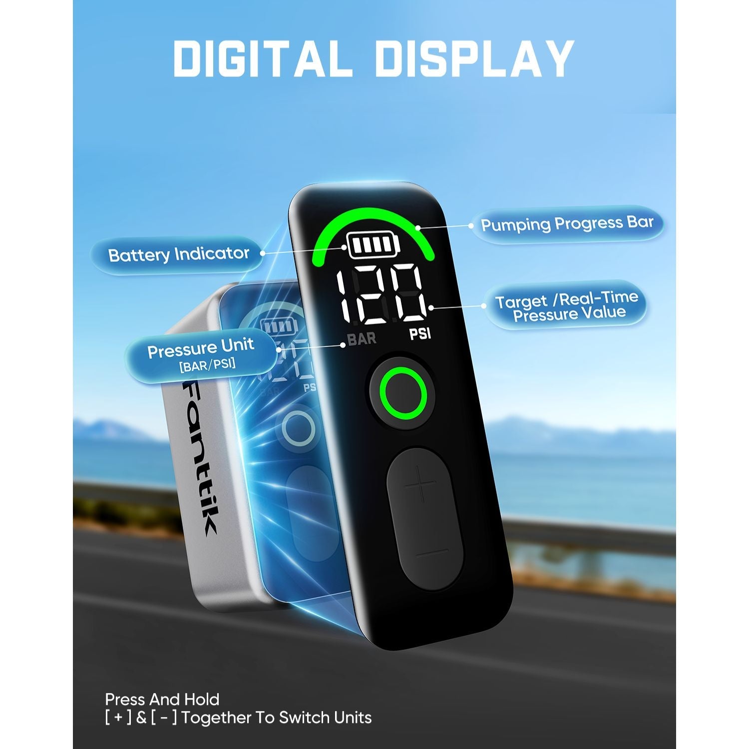 Fanttik X10 Ace Tiny Mini Bike Pump