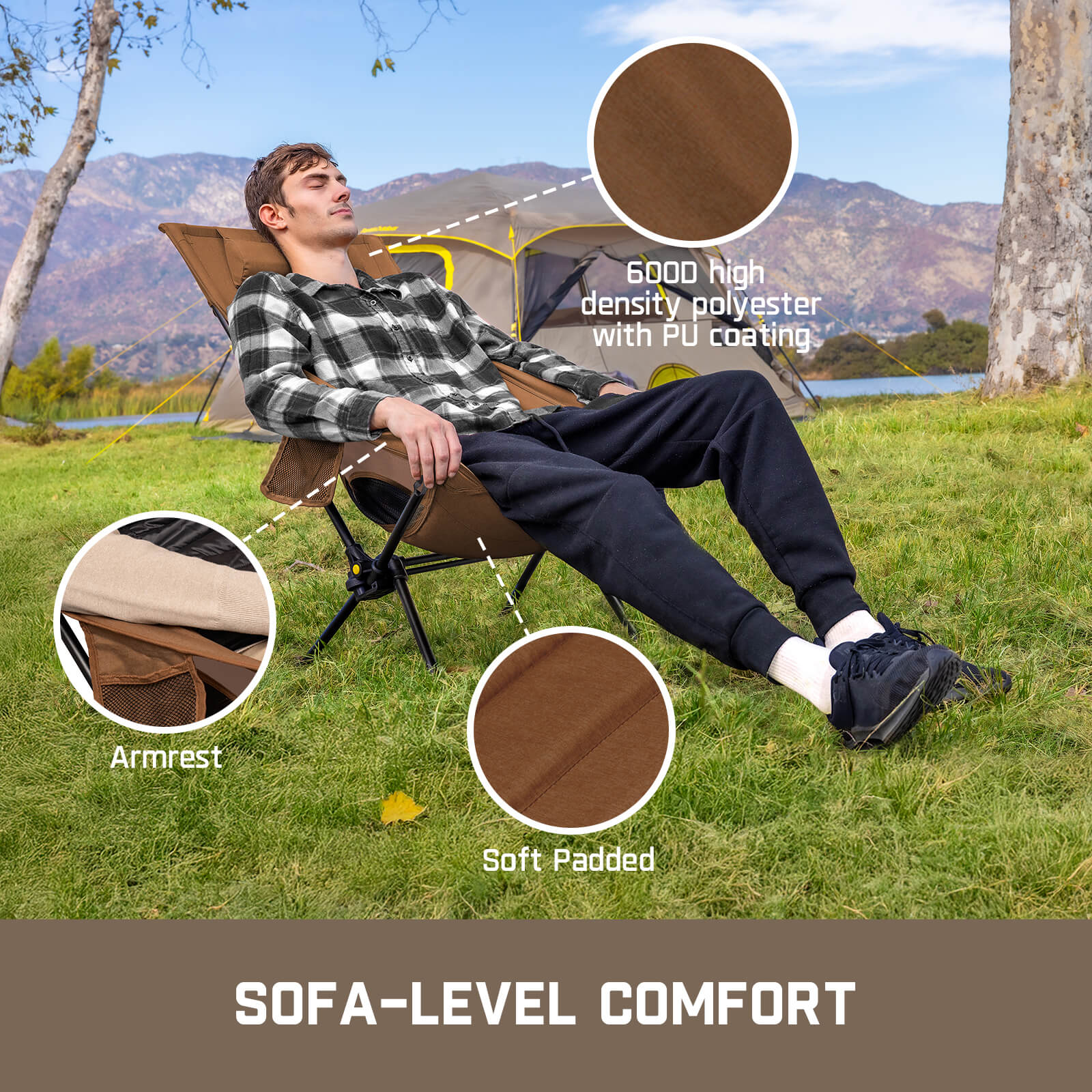 FanttikOutdoor Zeta L8 Max Rocker Camping Chair