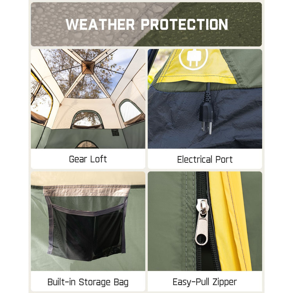 FanttikOutdoor Zeta C10 Pro Camping Tent