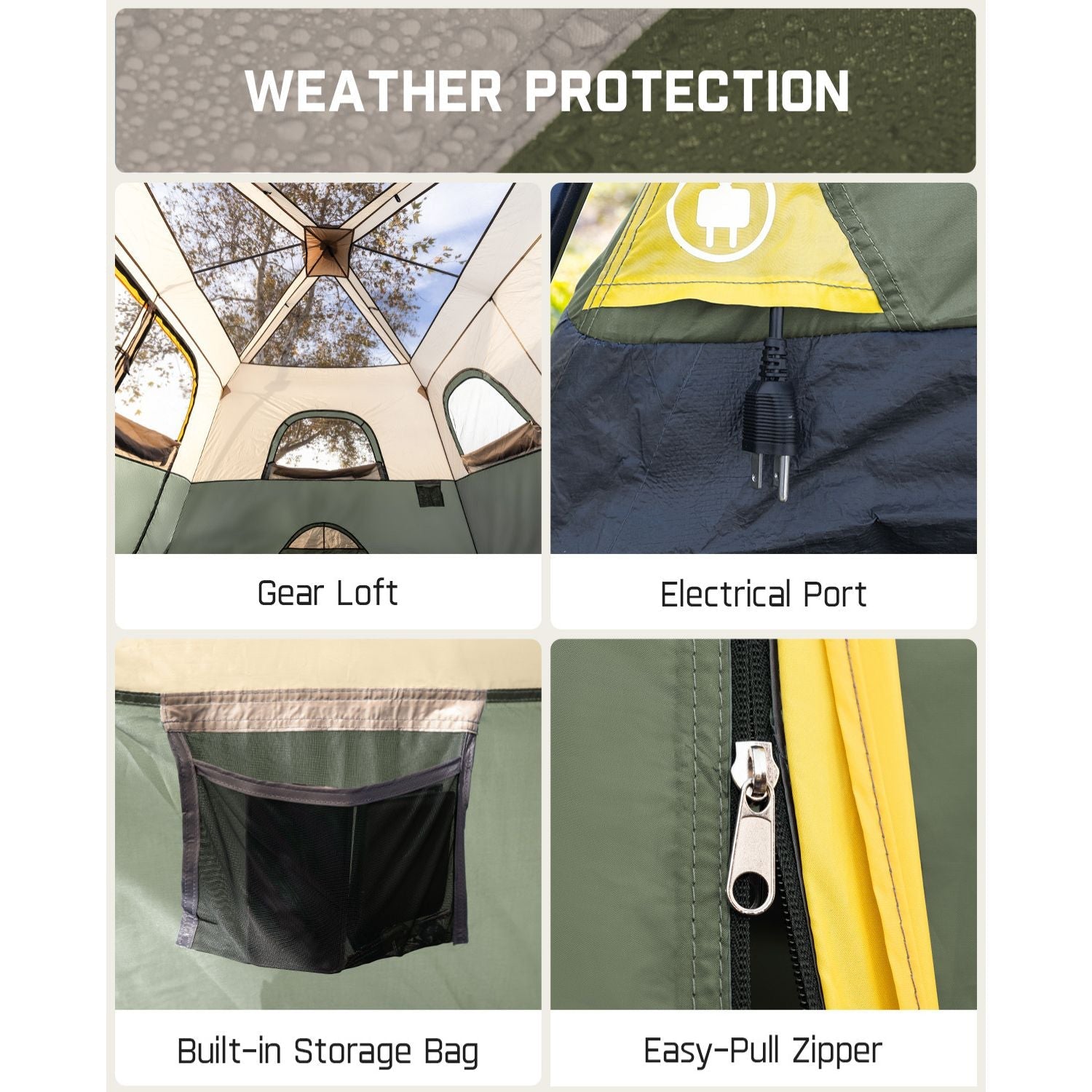 FanttikOutdoor Zeta C10 Pro Camping Tent