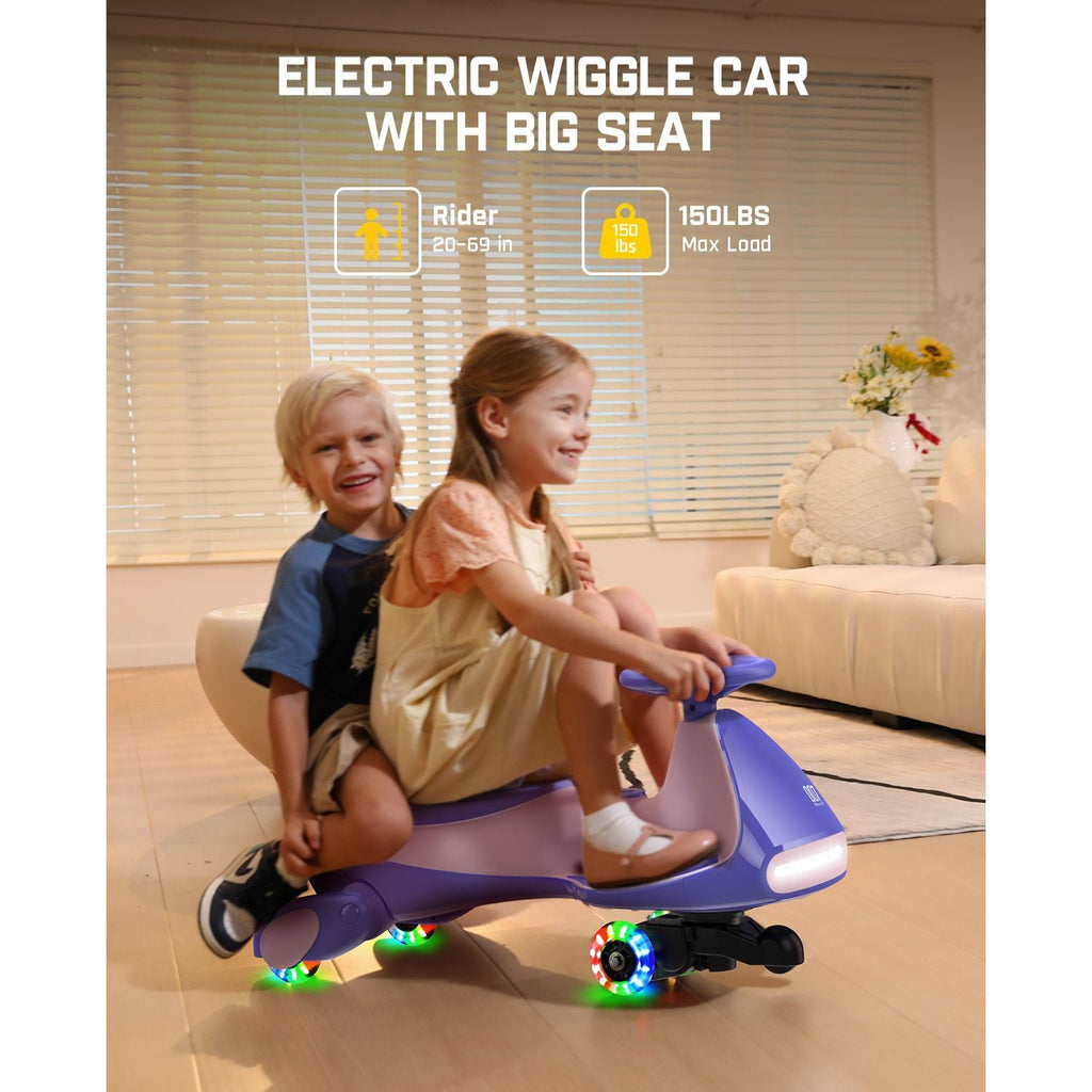 FanttikRide N7 Classic 6V Electric Wiggle Car with Pedal