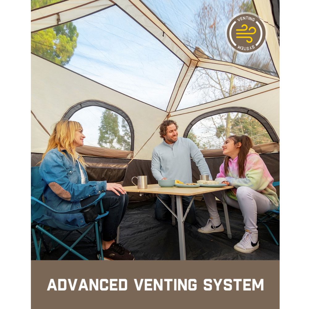 FanttikOutdoor Zeta C6 Pro Max 6 Person Camping Tent
