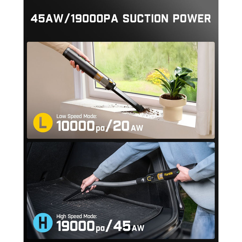 Fanttik Slim V10 Apex Cordless Car Vacuum