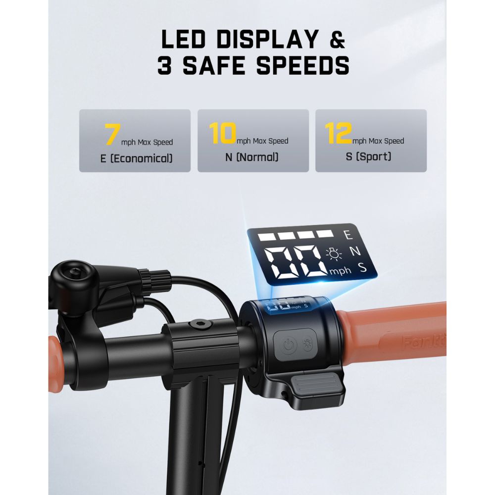 FanttikRide T9 Apex Electric Scooter for Teens Antique Red