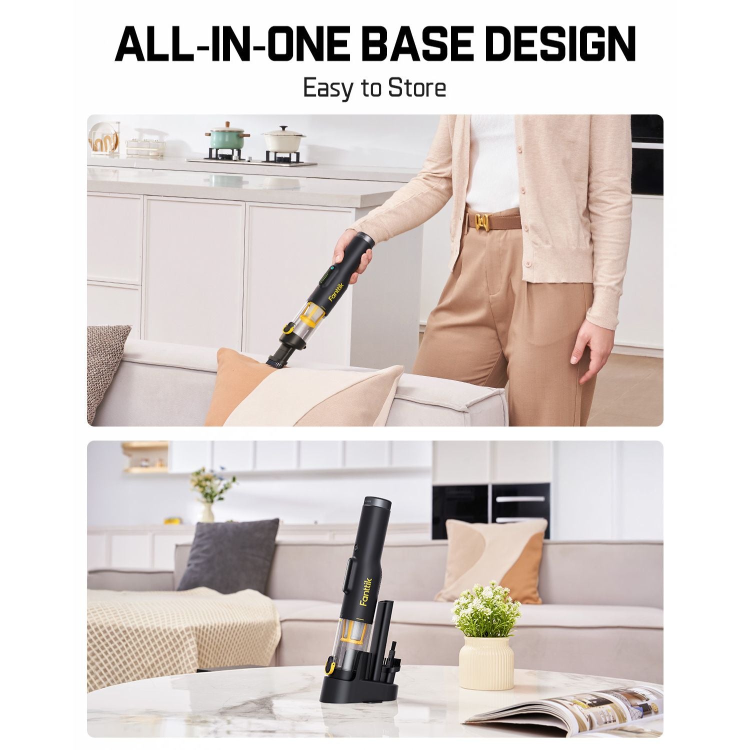 Fanttik Slim V10 Lite Cordless Handheld Vacuum