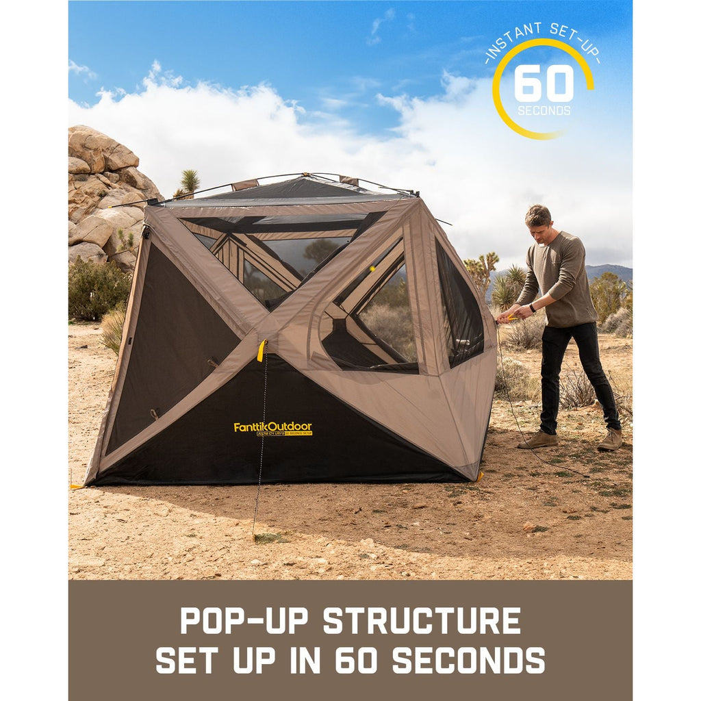 FanttikOutdoor Alpha C4 Ultra Instant Cabin Tent