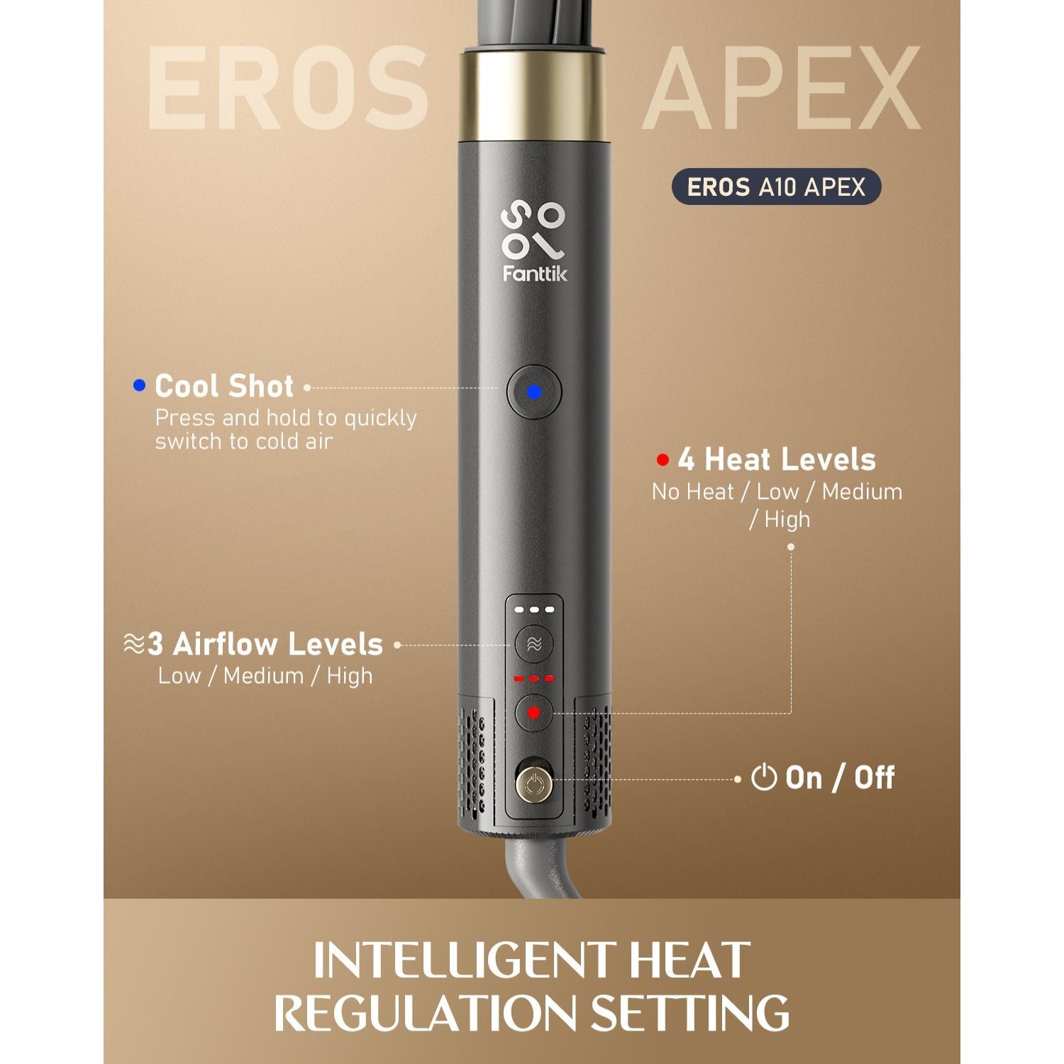 FanttikSolo EROS A10 APEX Hair Multi-Stylers