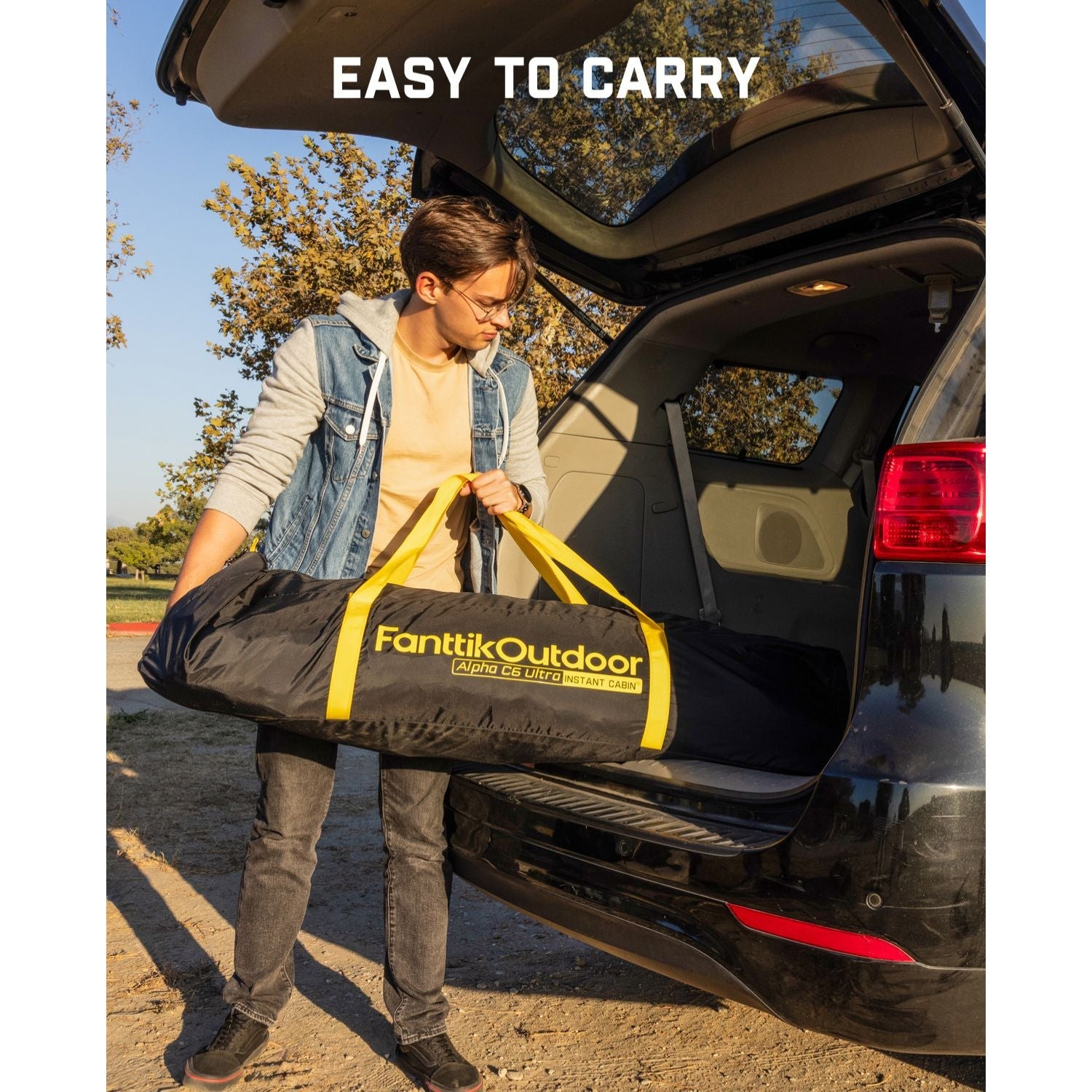 FanttikOutdoor Alpha C6 Ultra Instant Cabin Tent