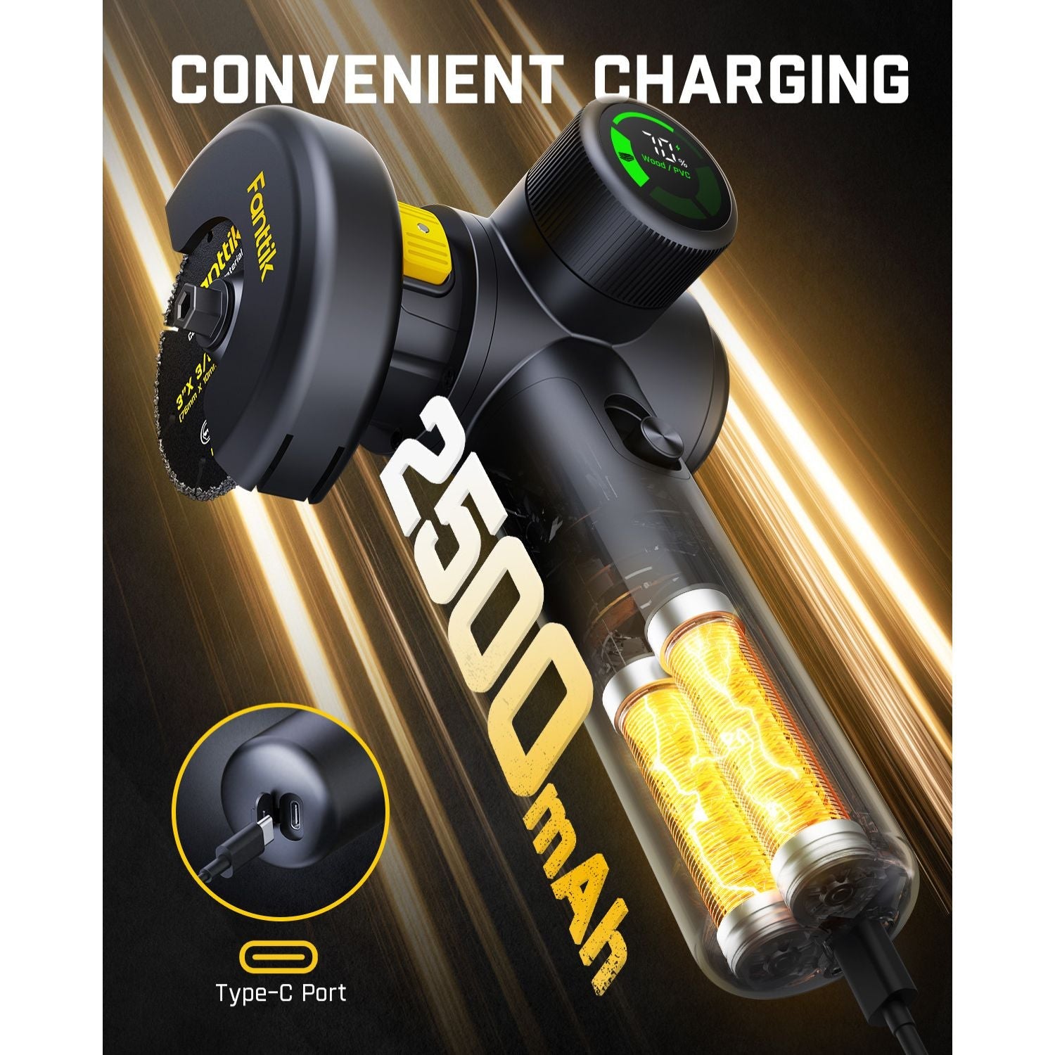 Fanttik M10 ACE Cordless Angle Grinder