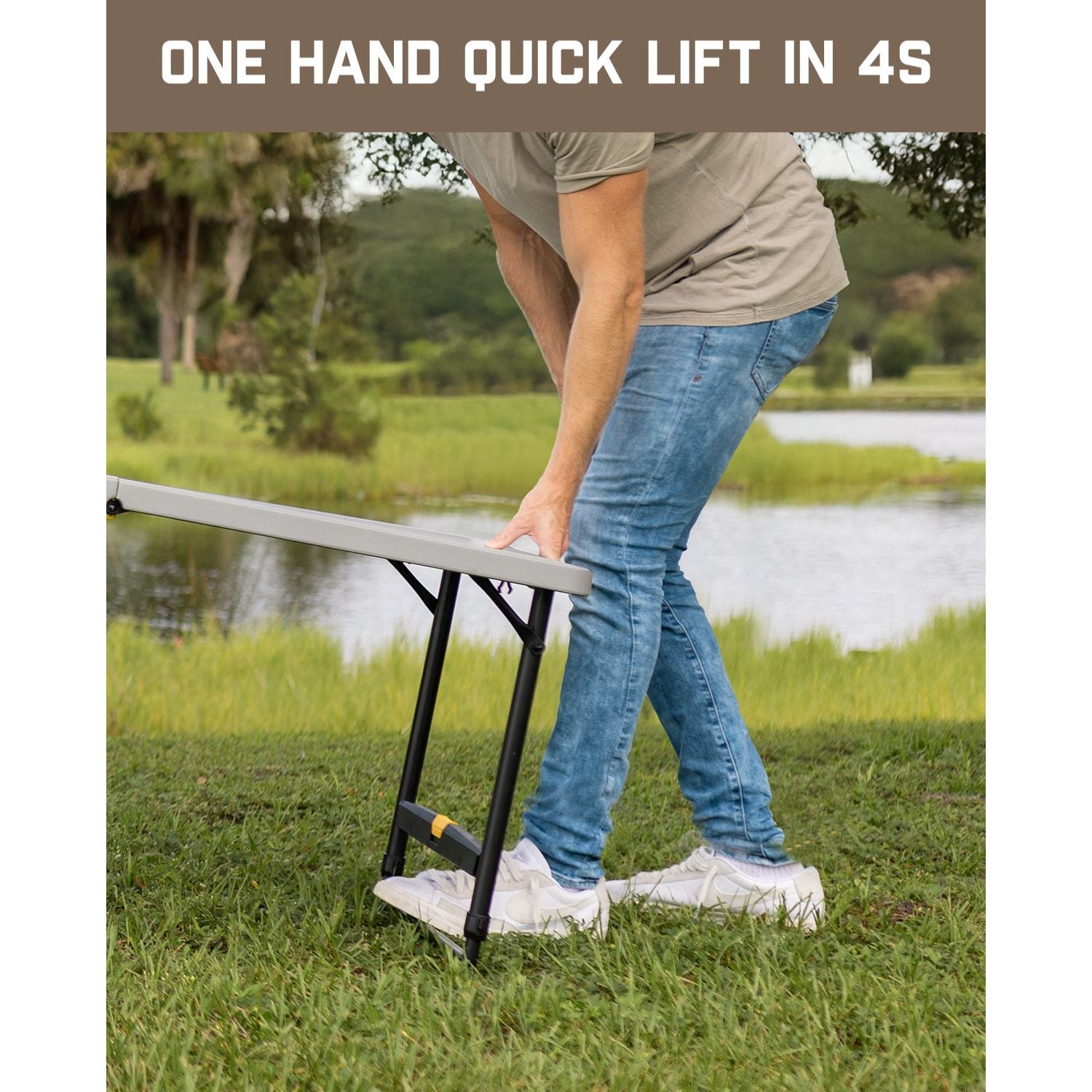 FanttikOutdoor Zeta X4 Pro 4ft Folding Table