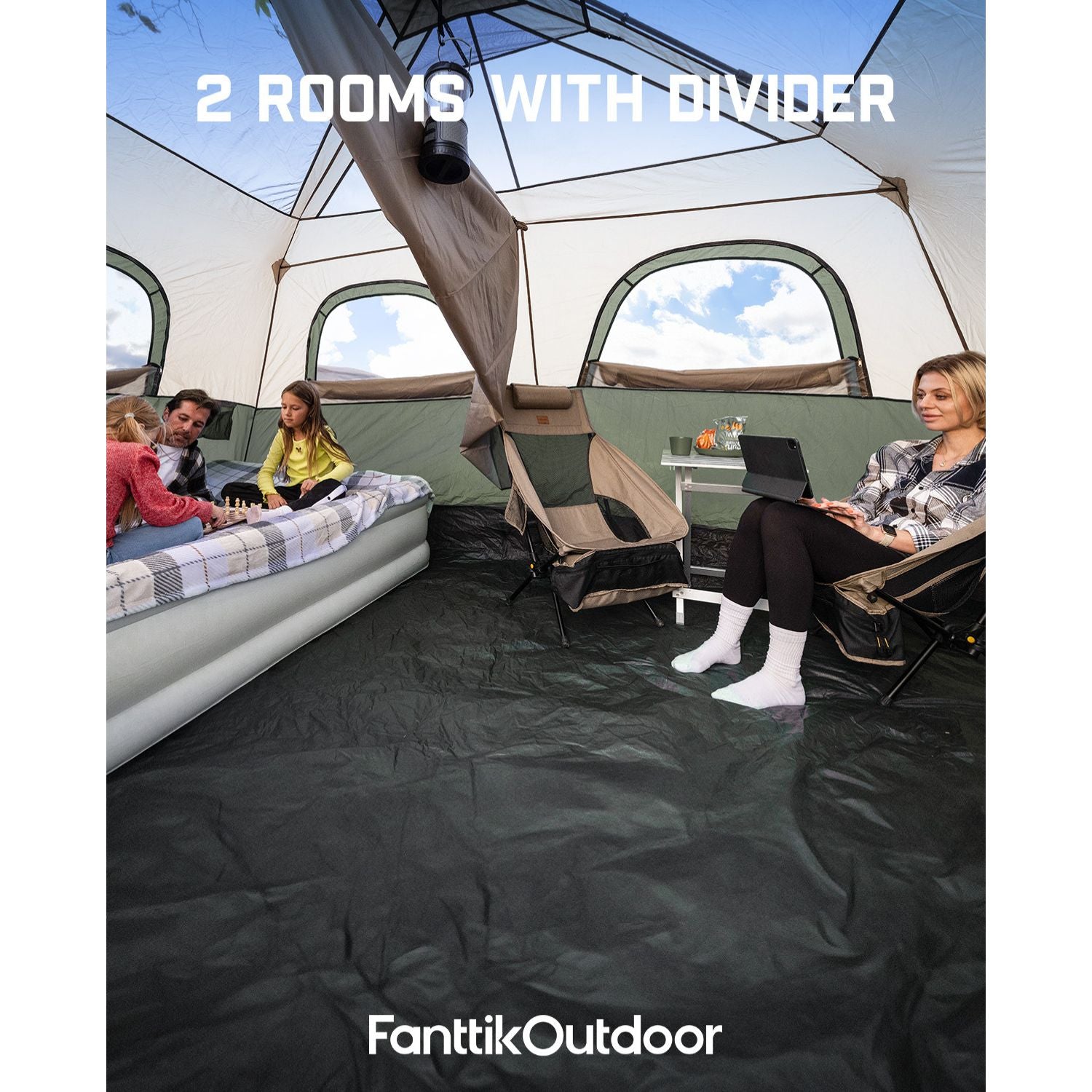 FanttikOutdoor Zeta C10 Pro Camping Tent