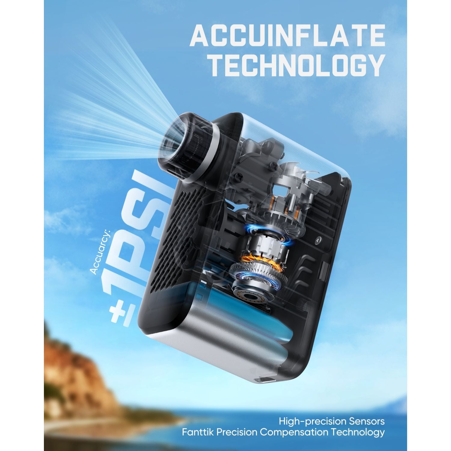 Fanttik X10 Ace Tiny Mini Bike Pump