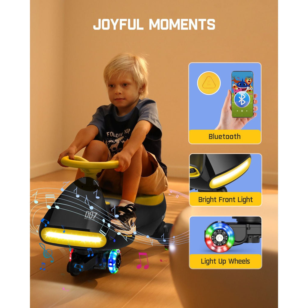 FanttikRide N7 Classic 6V Electric Wiggle Car with Pedal