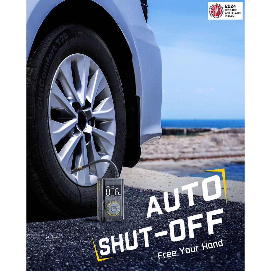 Fanttik X9 Pro Portable Tire Inflator Mechanical Gray