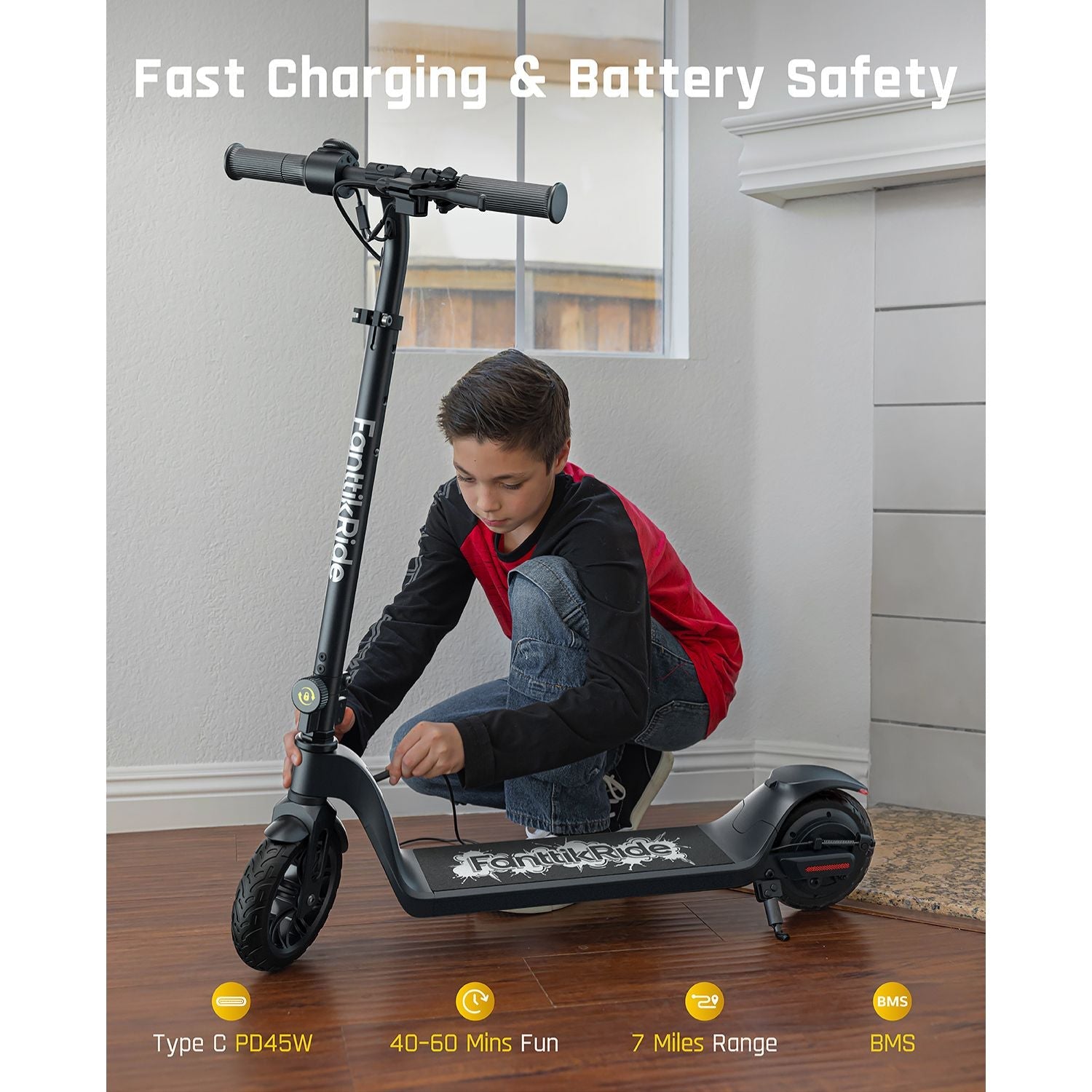FanttikRide T10 Electric Scooter for Kids