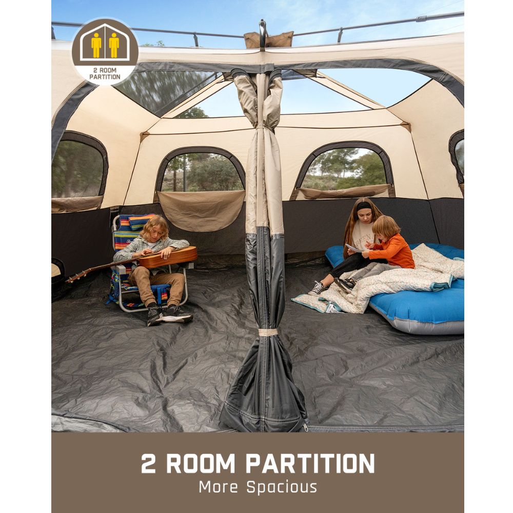 FanttikOutdoor Zeta C10 Pro 10 Person Camping Tent